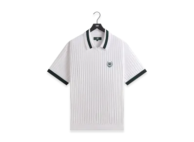 Kith x Wilson V-Neck Polo "White"