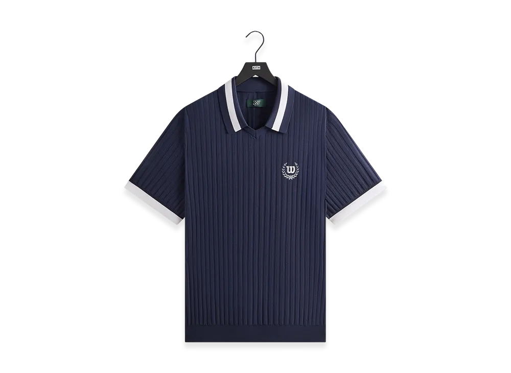 Kith x Wilson V-Neck Polo "Nocturnal"
