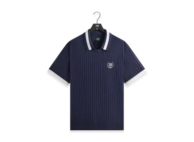 Kith x Wilson V-Neck Polo "Nocturnal"