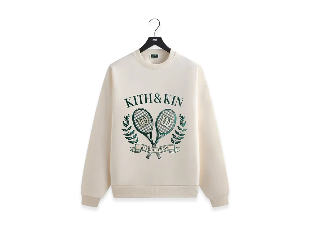 25SS新作★ KITH セリフ・ネルソンクルーネック Kith for Wilson Nelson Crewneck 