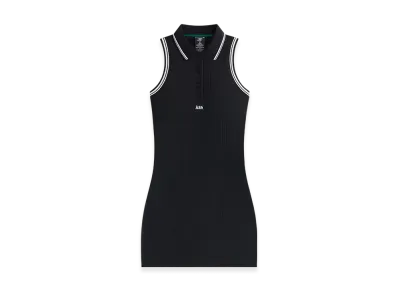 Kith Women for Wilson Seamless Polo Dress "Black"
