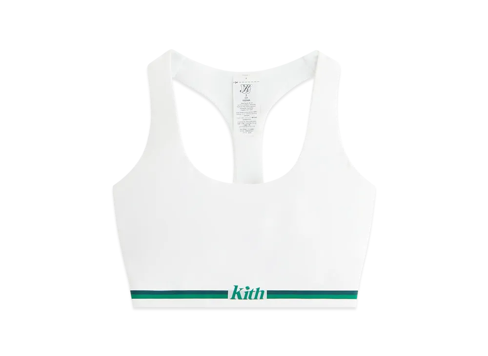 Kith Women for Wilson Doubles Racerback Bra "White"