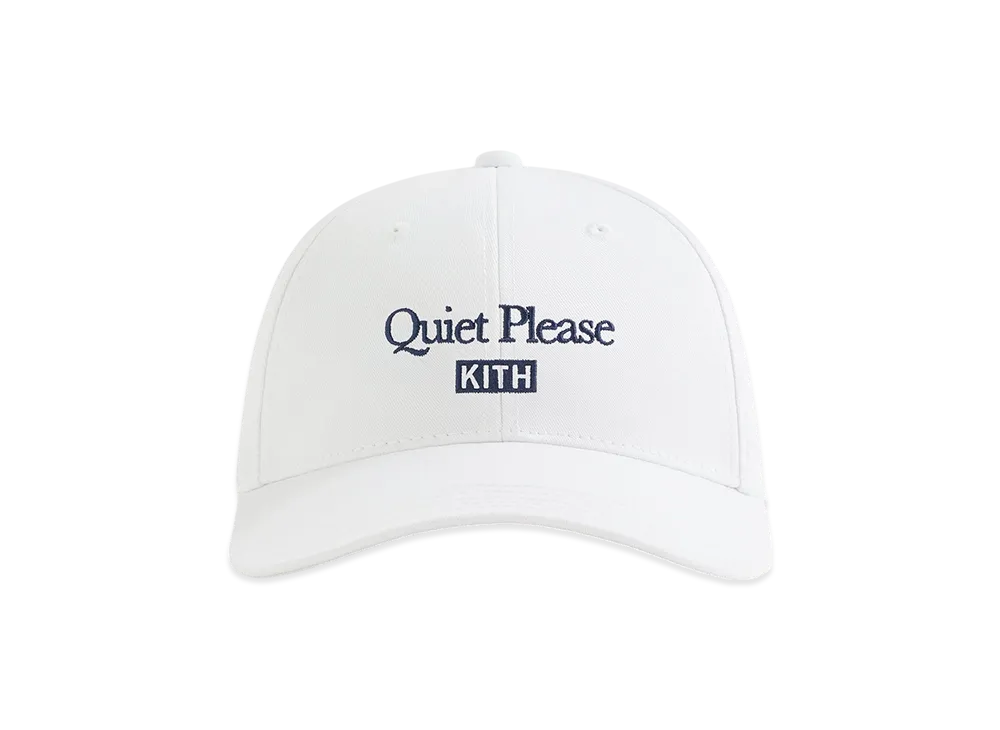 Kith x Wilson Twill Aaron Cap "White"