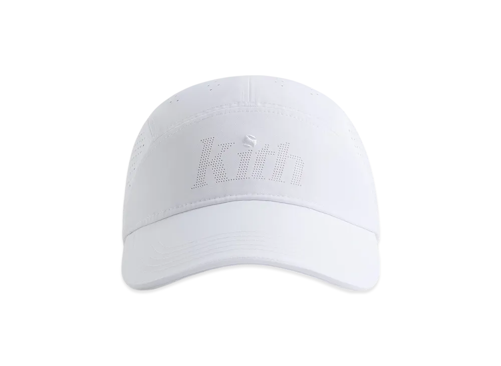 Kith x Wilson Ultra Lightweight Tennis Cap "White"