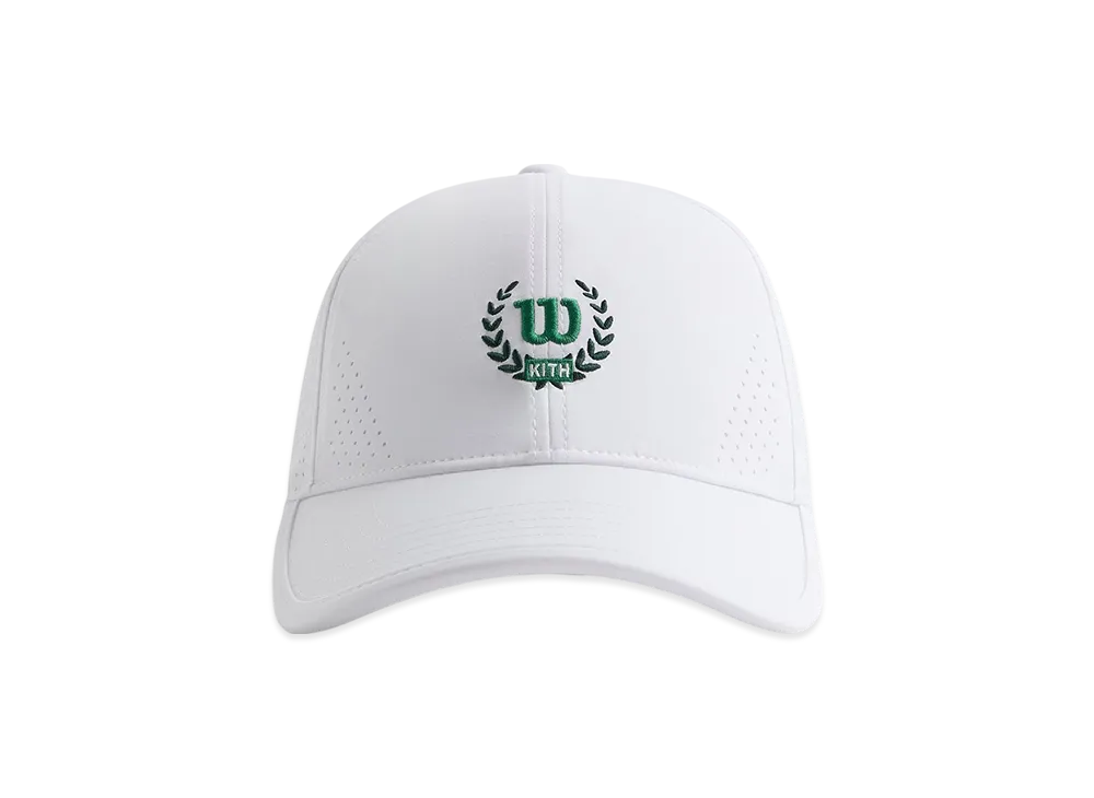 Kith x Wilson Performance Cap "White"