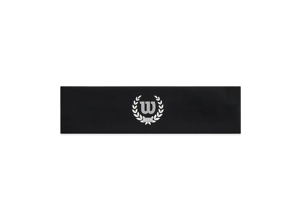 Kith x Wilson Wide Headband "Black"
