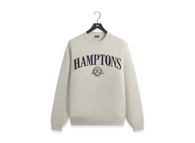 Kith Hamptons Nelson Crewneck "Light Heather Grey"