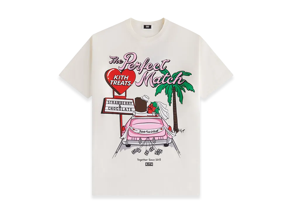 Kith Treats Perfect Match Vintage Tee "Sandrift"