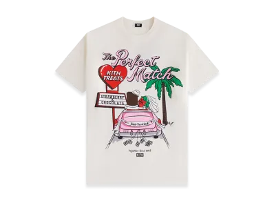 Kith Treats Perfect Match Vintage Tee "Sandrift"