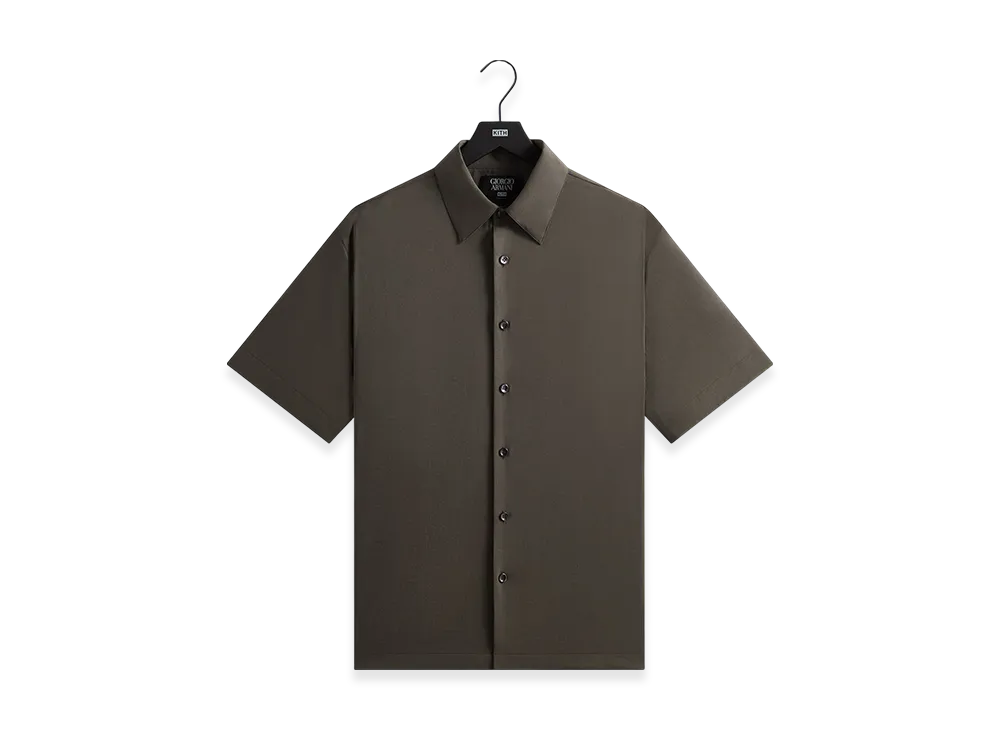 Kith x Giorgio Armani Short Sleeve Button Up "Seam"