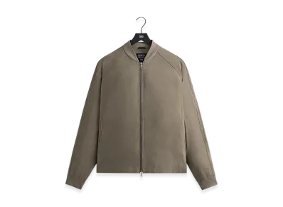 Kith x Giorgio Armani Silky Bomber Jacket "Gravel"