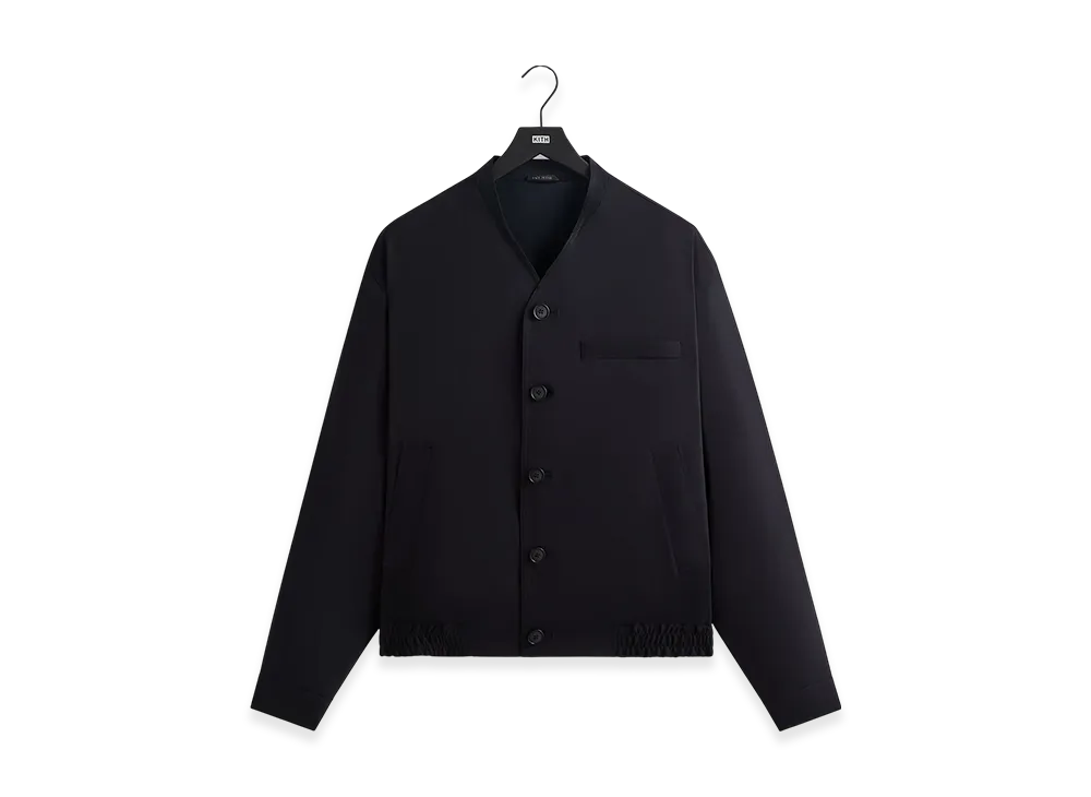 Kith x Giorgio Armani Collarless Bomber Jacket "Admiral"