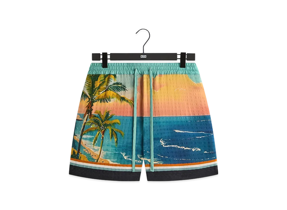 Kith x Giorgio Armani Ornamental Print Active Short "Multi"