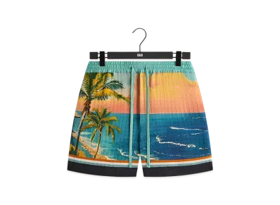 Kith x Giorgio Armani Ornamental Print Active Short "Multi"