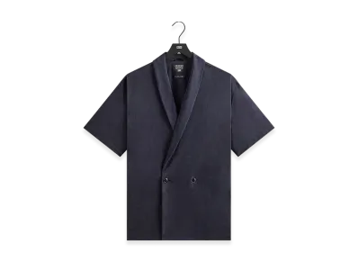 Kith x Giorgio Armani Short Sleeve Thompson Crossover Shirt "Nocturnal"