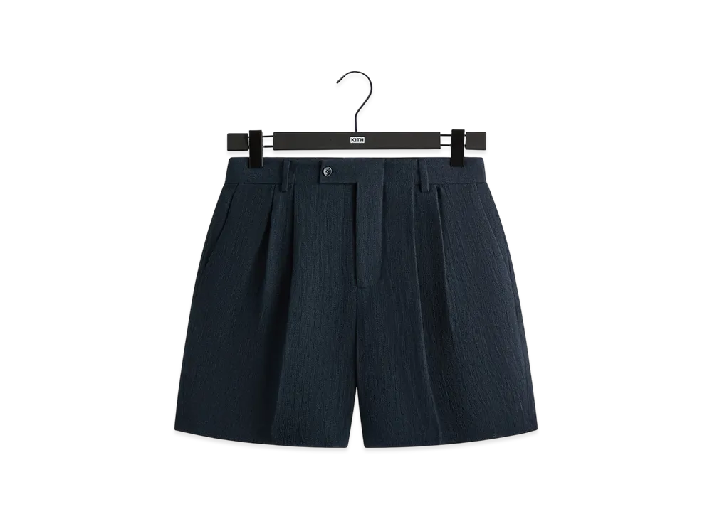 Kith x Giorgio Armani Open Weave Kylan Bermuda Short "Nocturnal"