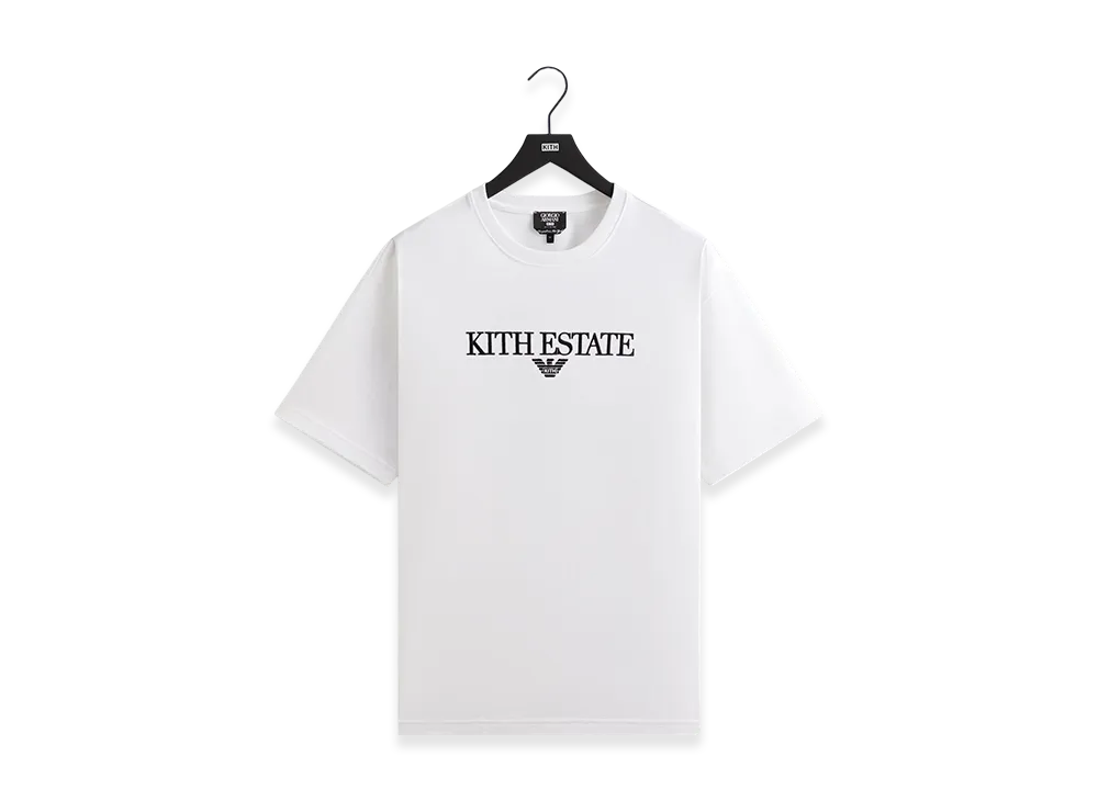Kith x Giorgio Armani Estate Tee "White"