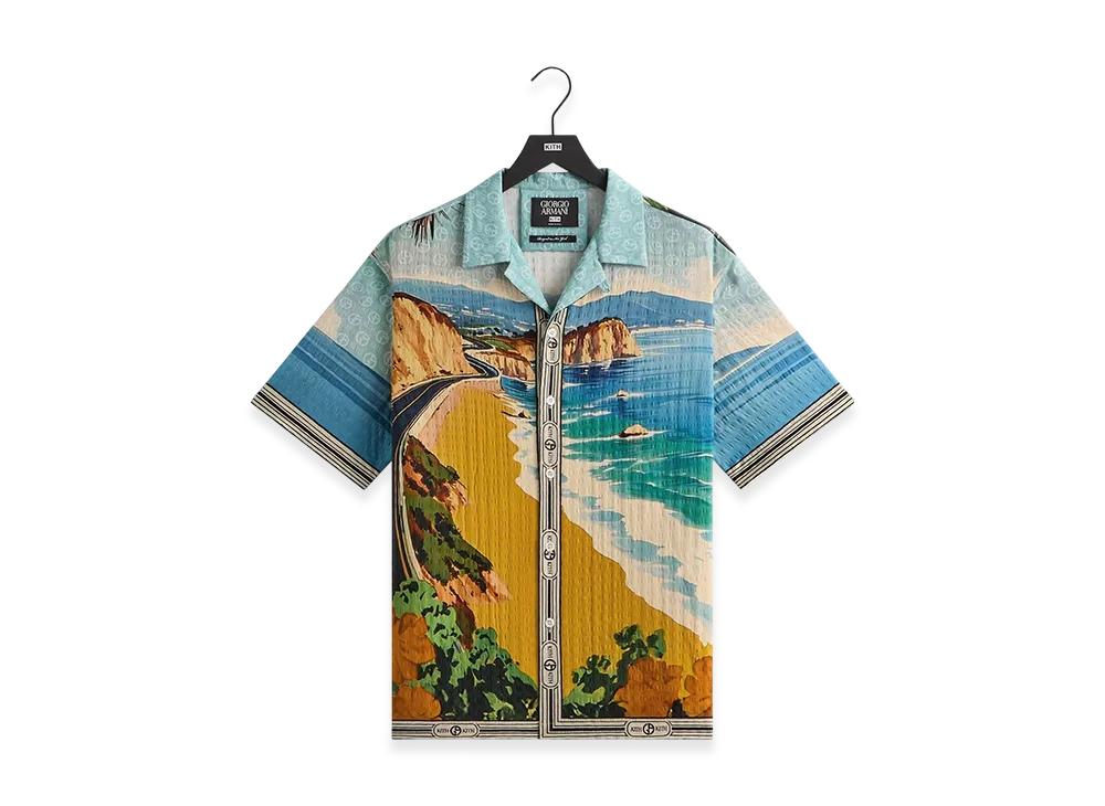 GIORGIO ARMANI × KITH コラボ Malibu ポケット 半袖Tシャツ Giorgio Armani & Kith Malibu Pocket Tee - White PH – Kith Europe