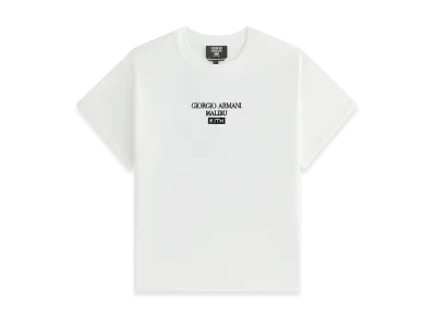 Kith x Giorgio Armani Women's Malibu Mulberry Tee "White"