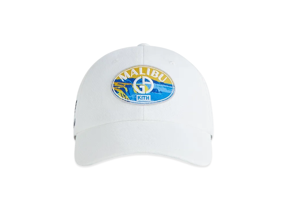 Kith x Giorgio Armani Malibu Classic Cap "White"