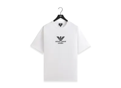 Kith x Giorgio Armani Sardinia Tee "White"
