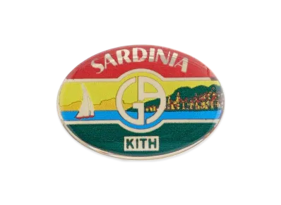 Kith x Giorgio Armani Sardinia Pin "Multi"
