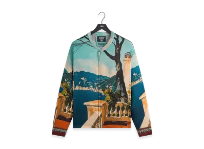 Kith x Giorgio Armani Capri Long Sleeve Zip-Up Shirt "Multi"