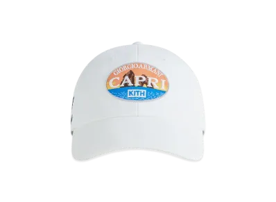 Kith x Giorgio Armani Capri Classic Cap "White"