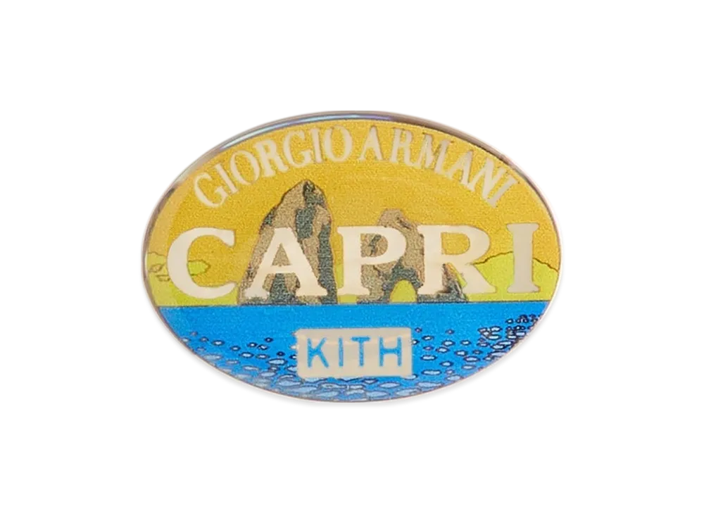 Kith x Giorgio Armani Capri Pin "Multi"