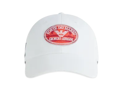 Kith x Giorgio Armani Forte dei Marmi Classic Cap "White"