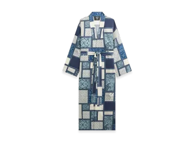 Kith x Giorgio Armani Women's Hammered Silk Kimono "Nocturnal"