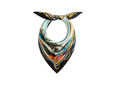 Kith x Giorgio Armani Scenic Printed Bandana "Multi"