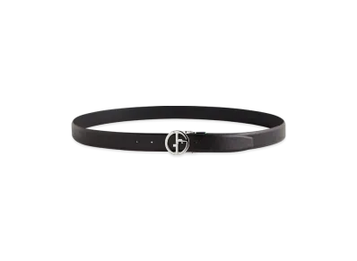 Kith x Giorgio Armani Reversible Leather Belt "Black"