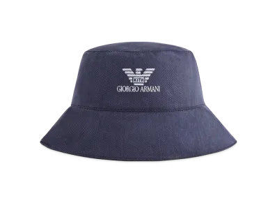 Kith x Giorgio Armani Cupro Jersey Bucket Hat "Nocturnal"