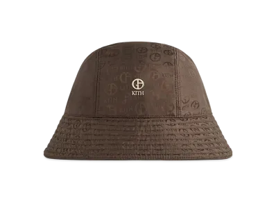 Kith x Giorgio Armani Jacquard Silk Camper Bucket Hat "Kindling"