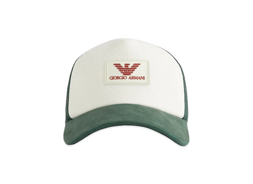 Kith x Giorgio Armani Trucker Hat "Stadium"