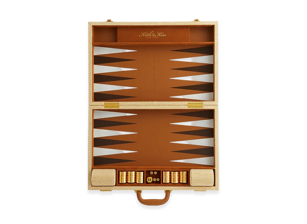 Kith Raffia Backgammon Board "Radiant"