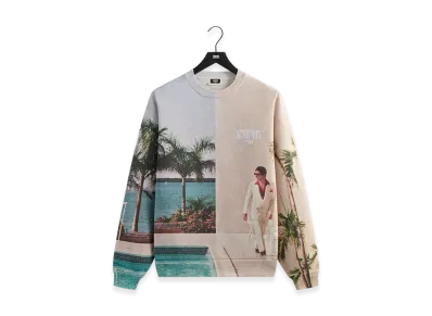 Kith x Scarface Tony Miami Vintage Nelson Crewneck "Multi"