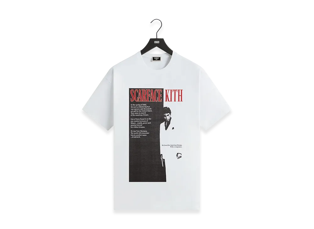 即発送可KITH SCARFACE Tシャツ スカーフェイス　ポスターt 即発送可KITH SCARFACE Tシャツ スカーフェイス ポスターt