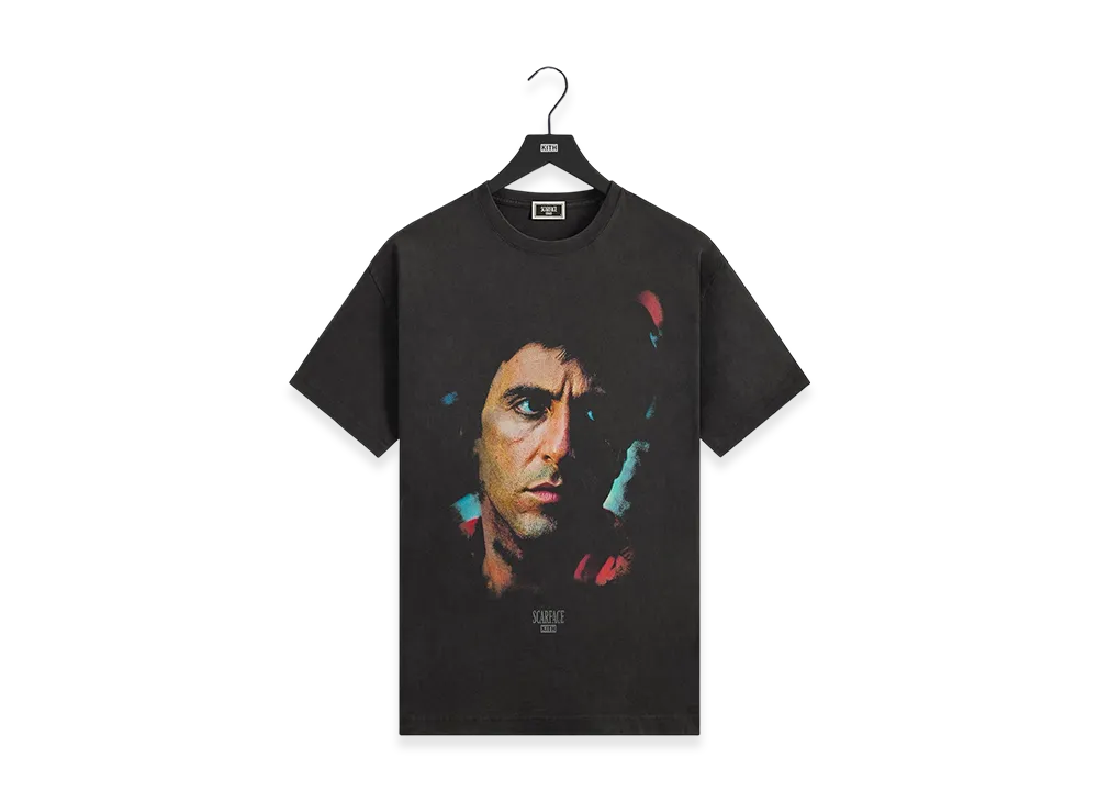 Kith x Scarface Tony Portrait Vintage Tee "Black"