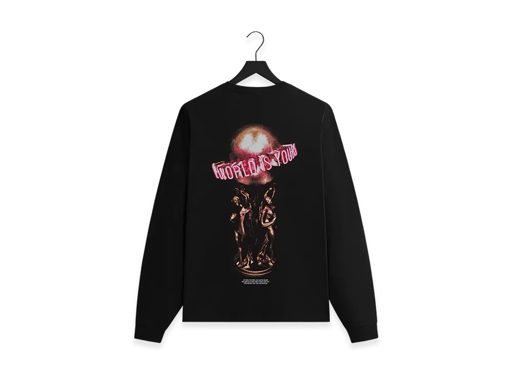 Kith x Scarface Statue Long Sleeve Pocket Tee "Black"