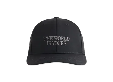 Kith x Scarface Twill Tonal Aaron Cap "Black"