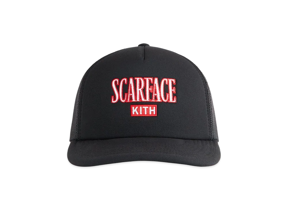 KITH CigaretteのNolanトラッカーハットキャップ 関税送料込み Kith Cigarette Nolan Trucker Hat Black メンズ - SS25 - JP