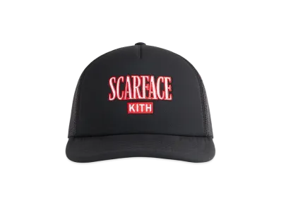 Kith x Scarface Poly Foam Nolan Trucker Hat "Black"