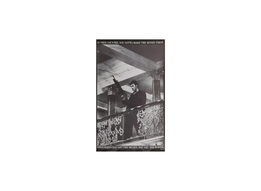 Kith x Scarface Money First Poster "Multi"