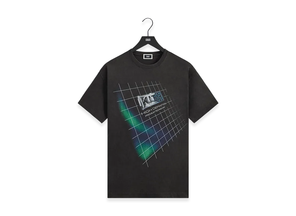 Kith Render Logo Vintage Tee "Black"