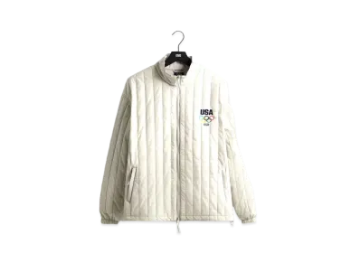 Kith x Team USA Olympic Quilted Track Jacket "Luster"