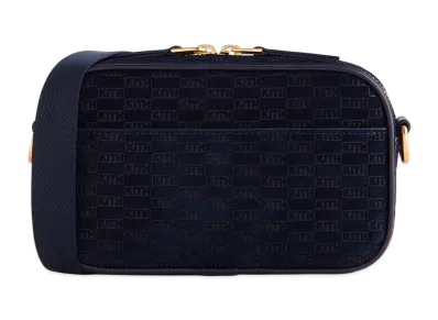 Kith Monogram Suede Crosswalk K20 Bag "Ink"
