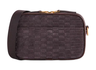 Kith Monogram Suede Crosswalk K20 Bag "Incognito"