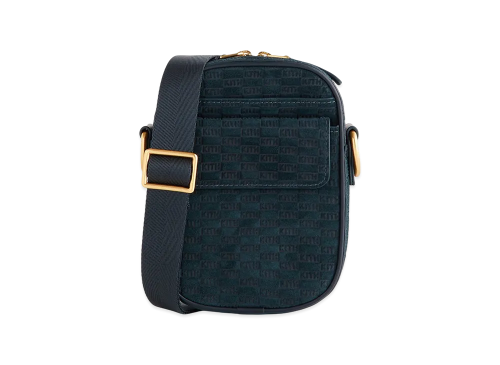 Kith Monogram Suede Passenger K15 Bag "Stadium"